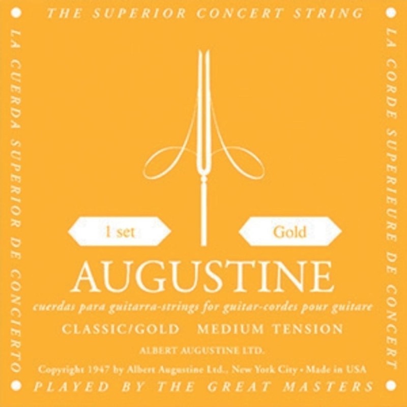 Augustine 7164745 Struny do gitary klasycznej Classic Label